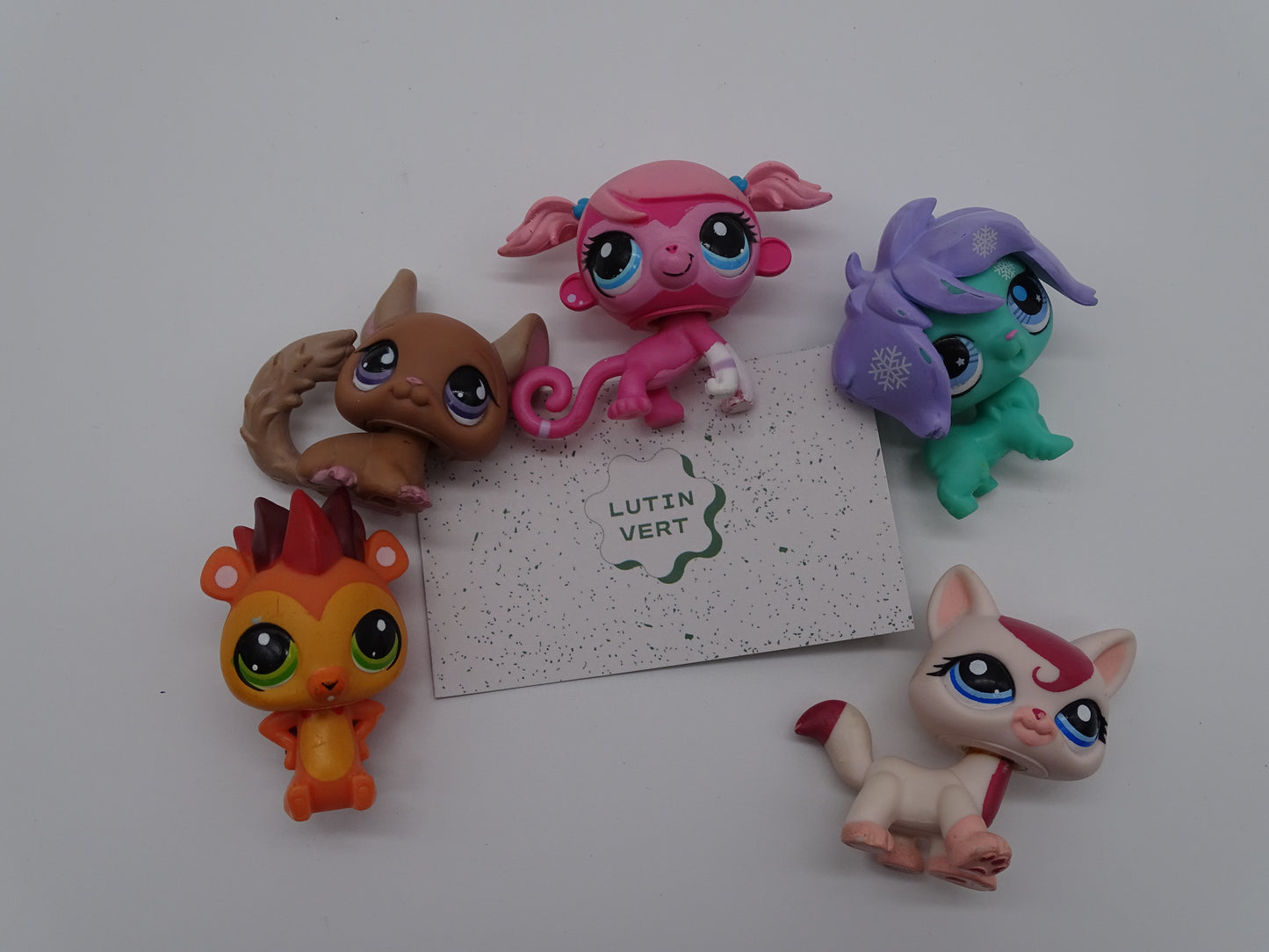 Lot 5 figurines « Littlest Pet Shop » d'occasion HASBRO - Dès 4 ans | Ref 13144