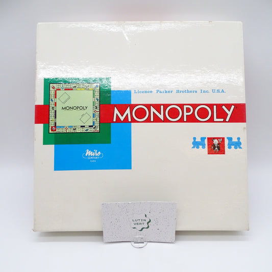 Monopoly MIRO COMPANY - Dès 8 ans | Ref 15772