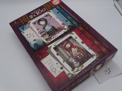 2 puzzles « Rapunzel » et « Little Red Riding Hood » d'occasion EDUCA - Dès 6 ans | Ref 13156