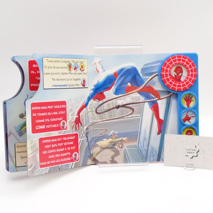 Livre Spider-man ( Les incroyables pouvoirs de spider -man) PI KIDS - Dès 3 ans | Ref 15792