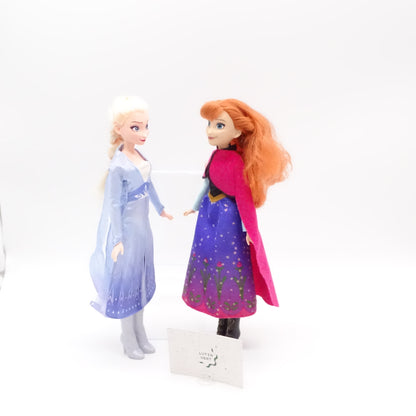 Lot de poupées Reine des neiges (Anna et Elsa ) DISNEY  - Dès 4 ans | Ref 15795