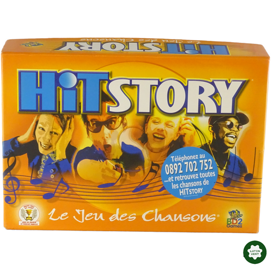 Hit Story Le Jeu des Chansons d'occasion BD2GAMES - Dès 6 ans | Lutin Vert