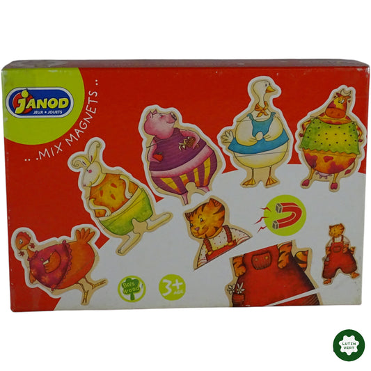 Animaux de la Ferme Magnets d'occasion JANOD - Dès 3 ans | Ref 9180