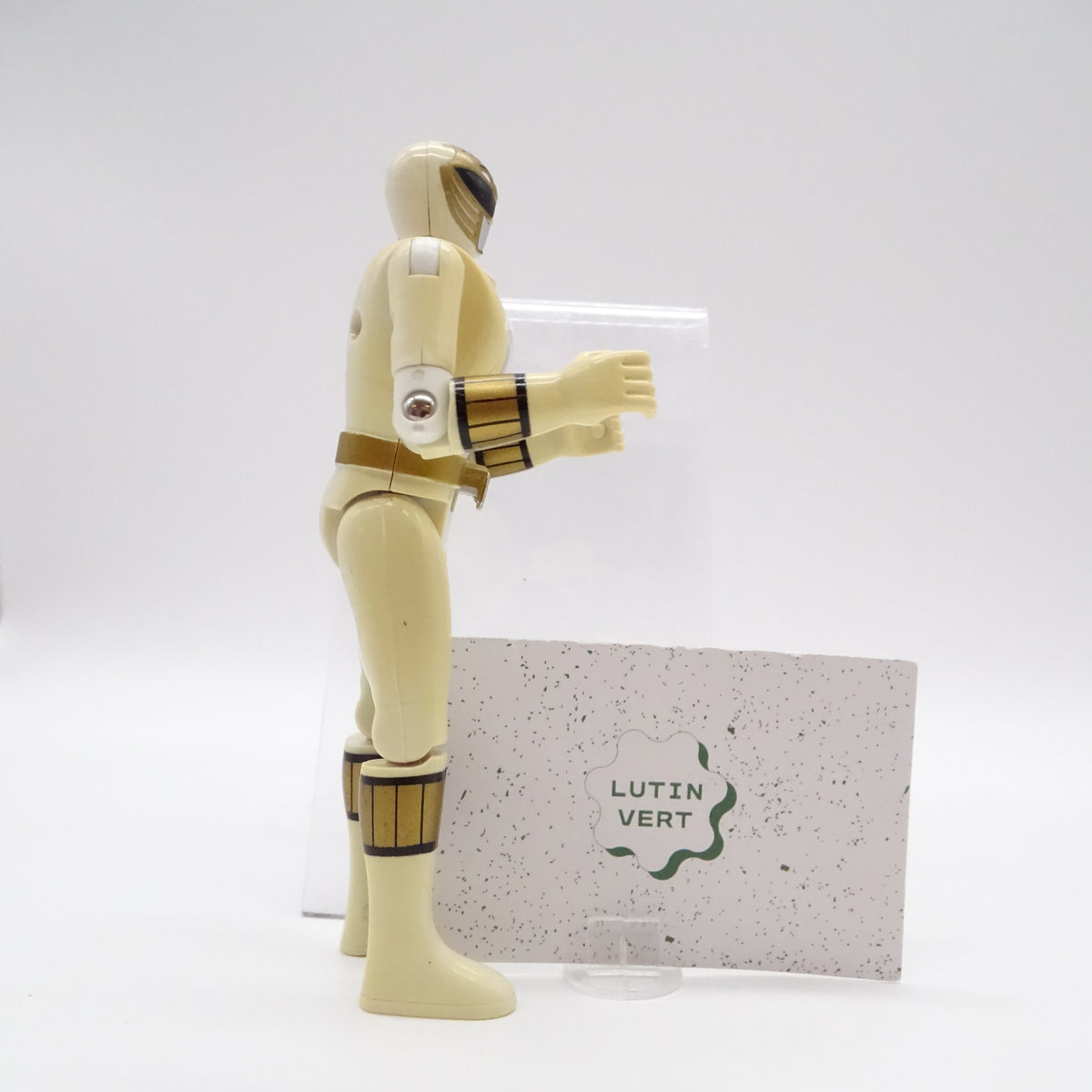 Figurine Power Rangers blanc BANDAÏ - Dès 4 ans | Ref 15827