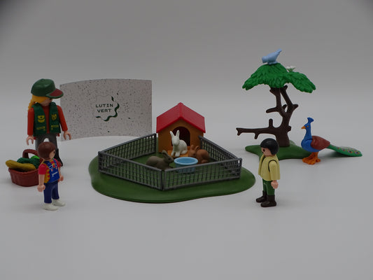 Playmobil pièce unique « Mini ferme aux lapins » d'occasion PLAYMOBIL - Dès 4 ans | Ref 13225