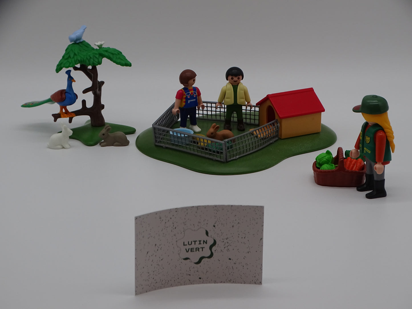 Playmobil pièce unique « Mini ferme aux lapins » d'occasion PLAYMOBIL - Dès 4 ans | Ref 13225