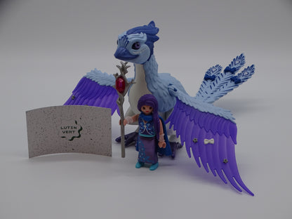 Playmobil pièce unique « Phoenix royal et la gardienne » d'occasion PLAYMOBIL - Dès 4 ans | Ref 13224