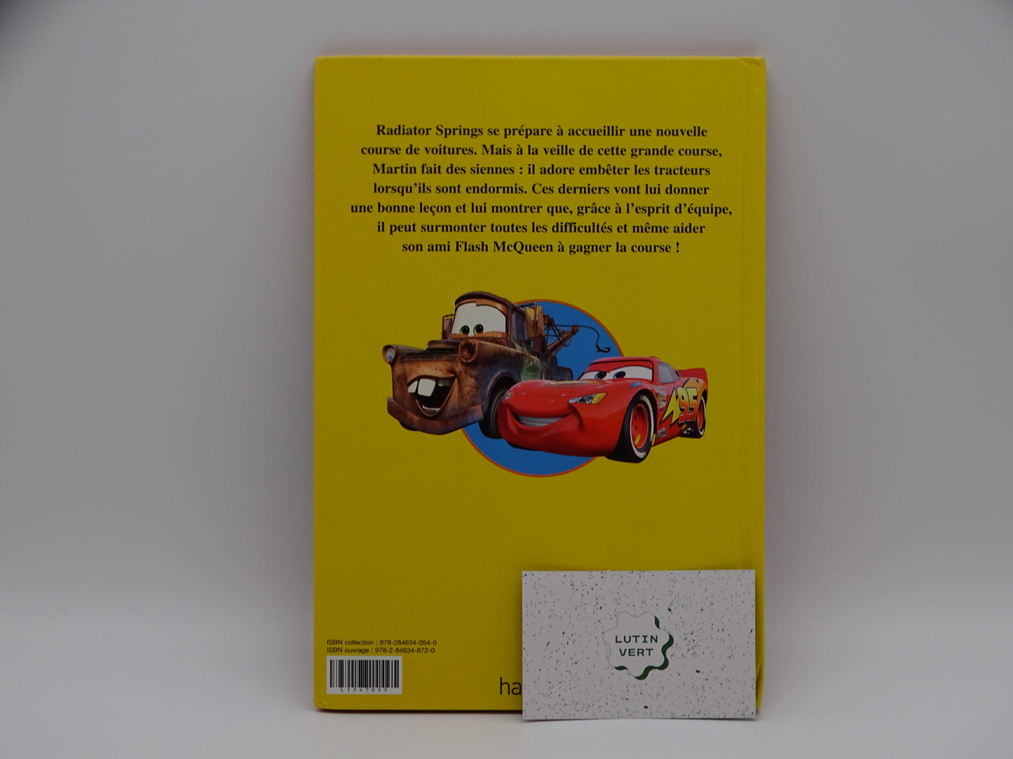 Livre Cars « Martin et les tracteurs » d'occasion DISNEY PIXAR - Dès 3 ans | Ref 13238