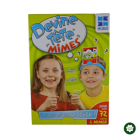 Devine tête Mimes d'occasion MEGABLEU - Dès 6 ans | Ref 9189
