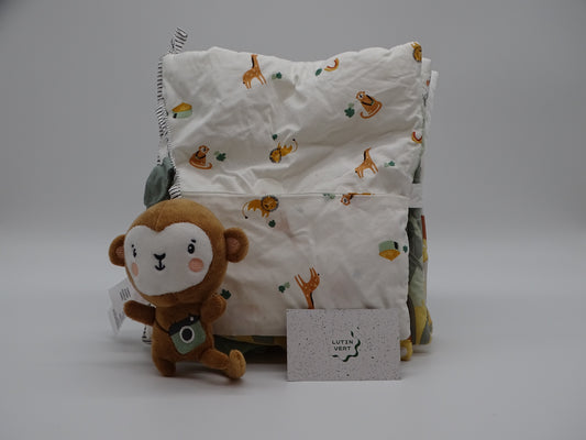 Livre d’éveil « Tanzanie » avec marionnettes doigts d'occasion VERTBAUDET - Dès 1 an | Ref 13258