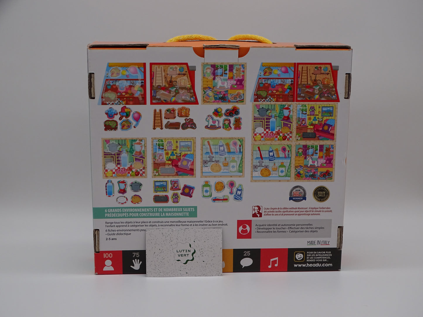 Ma petite maison Montessori d'occasion HEADU - Dès 2 ans | Ref 13264