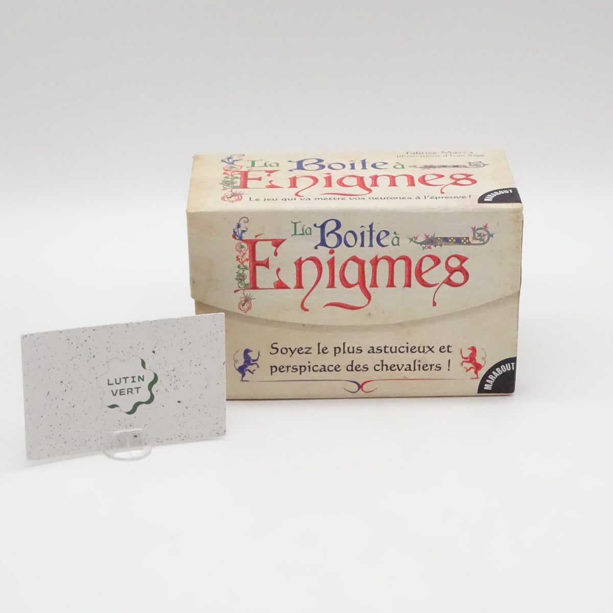 La boîte à enigmes MARABOUT - Dès 10 ans | Ref 15857