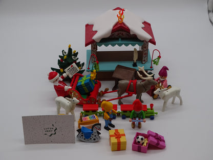 Playmobil Pièce Unique « Le Chalet du Père Noël » d'occasion PLAYMOBIL - Dès 4 ans | Ref 13267