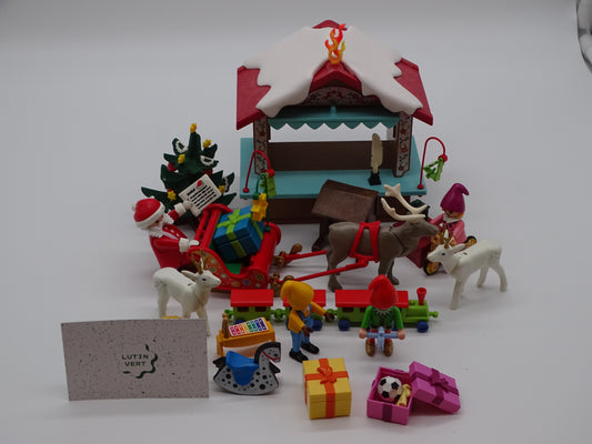 Playmobil Pièce Unique « Le Chalet du Père Noël » d'occasion PLAYMOBIL - Dès 4 ans | Ref 13267