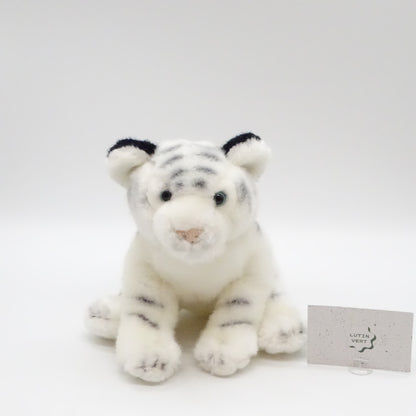 Peluche Tigre Blanc 20cm GIPSY - Dès 3 ans | Ref 15868