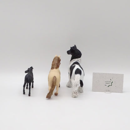 Lot de 3 figurines de chevaux. PAPO - Dès 3 ans | Ref 15865