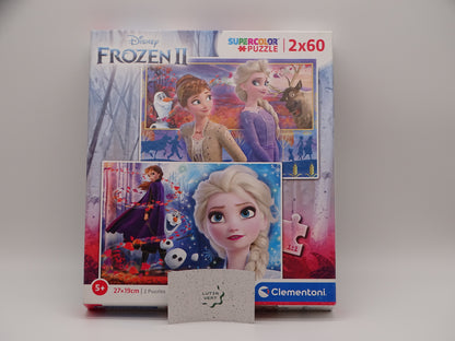 Super Color Puzzle Disney Frozen II d'occasion CLEMENTONI - Dès 5 ans | Ref 13284