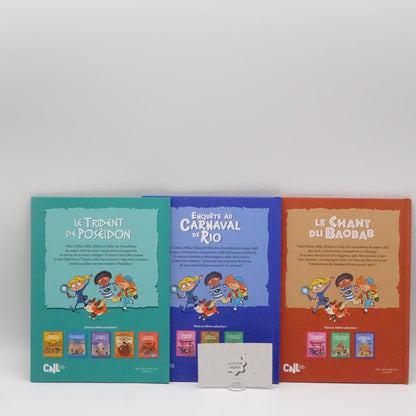 Lot de 3 livres éducatifs du Super Club des Mini-Aventuriers HACHETTE JEUNESSE - Dès 3 ans | Ref 15862