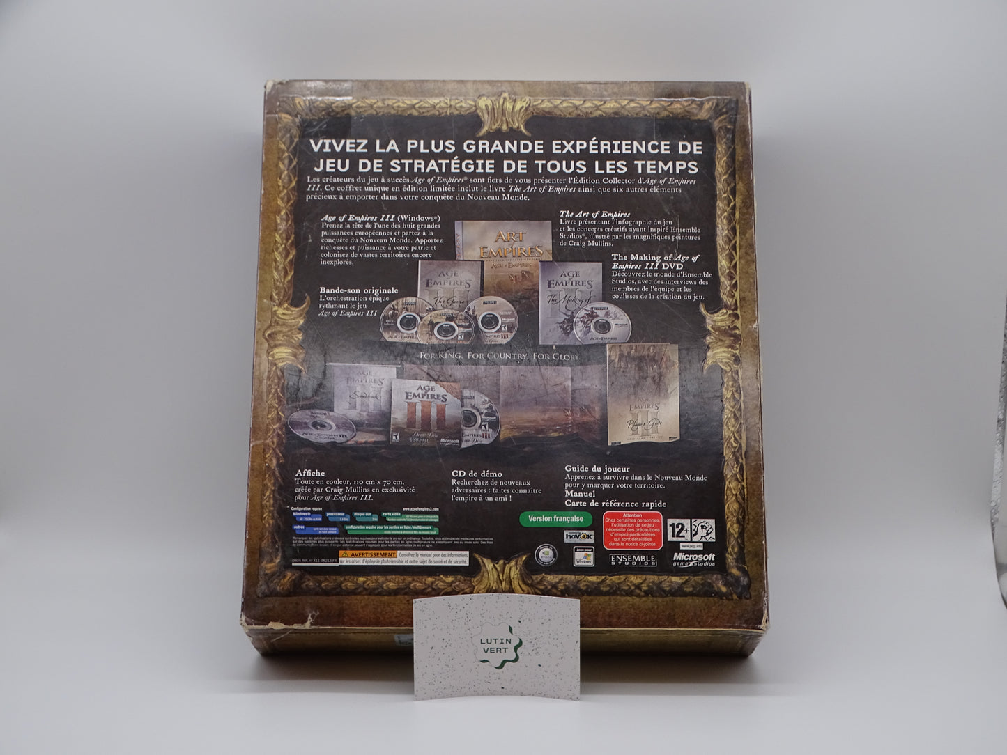 Coffret Collector Age of Empire III d'occasion MICROSOFT GAME STUDIO - Dès 9 ans | Ref 13281