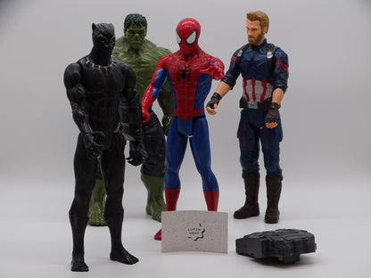 Lot de 4 figurines Avengers d'occasion HASBRO - Dès 4 ans | Ref 13291