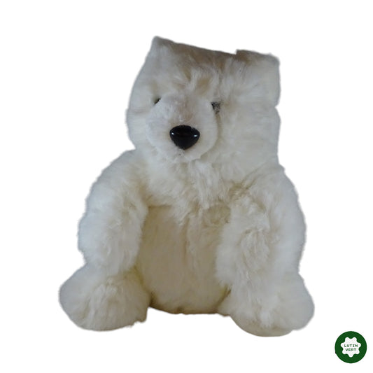 Peluche Ours Blanc d'occasion DUZOOVI - Dès 1 an | Ref 9312