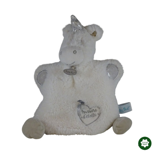 Doudou Marionnette Licorne d'occasion BABYNAT’ - Dès 1 an | Ref 9311