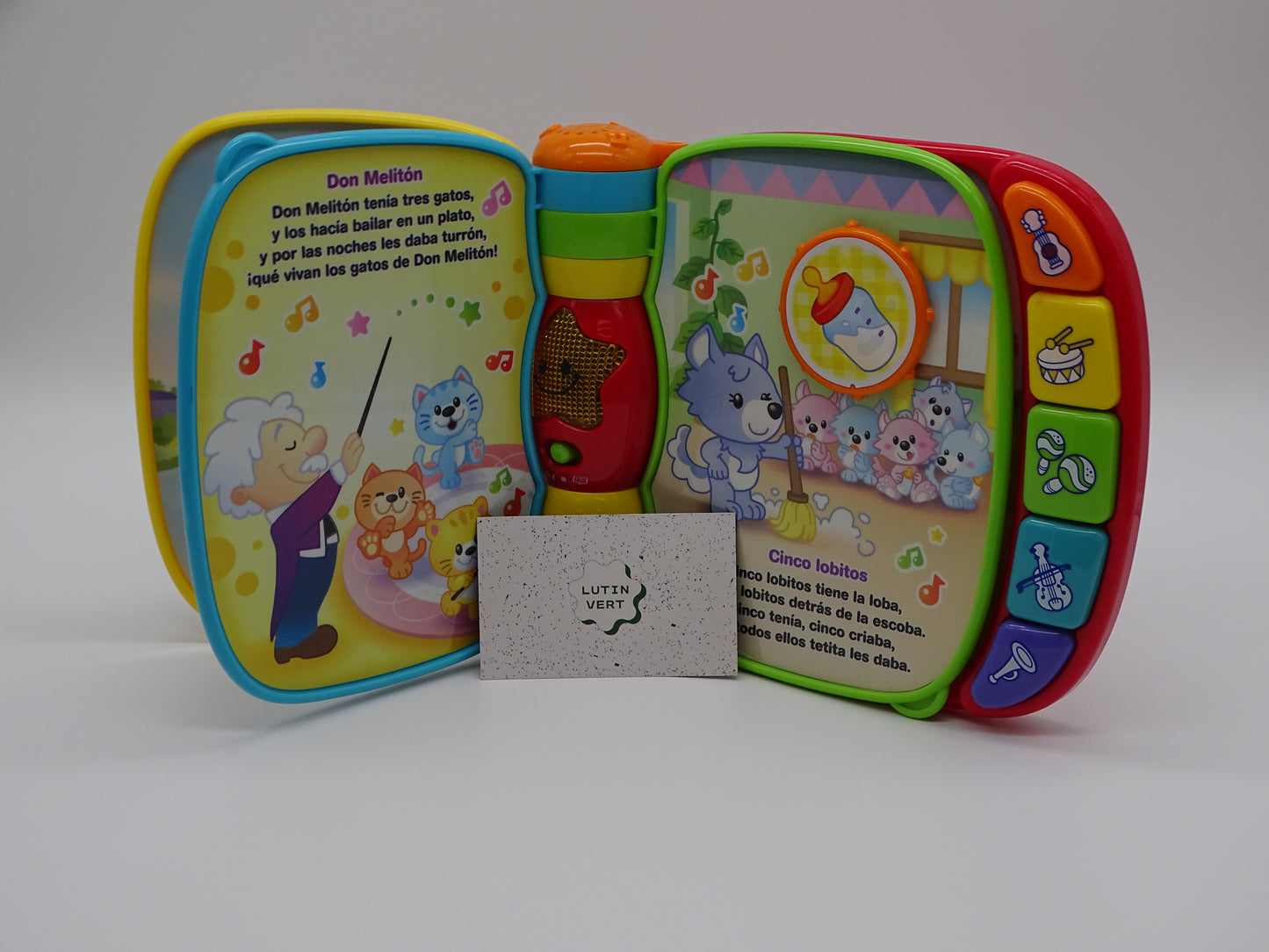 Primeras canciones
Premiéres chansons d'occasion VTECH - Dès 6 mois | Ref 13312