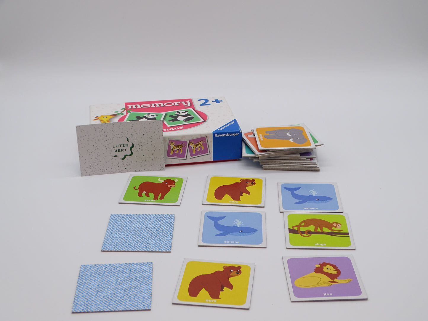 Memory Animaux d'occasion RAVENSBURGER - Dès 3 ans | Ref 13311