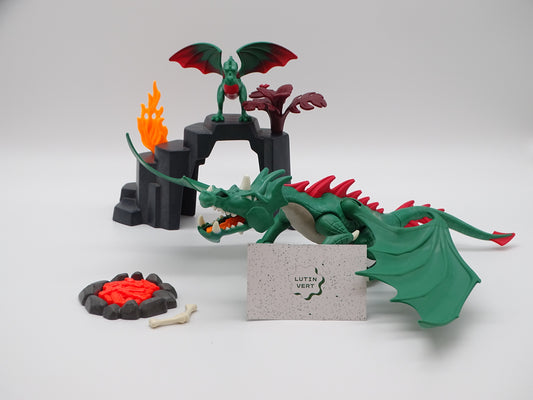 Playmobil pièce unique « Maman Dragon et son petit » d'occasion PLAYMOBIL - Dès 4 ans | Ref 13326