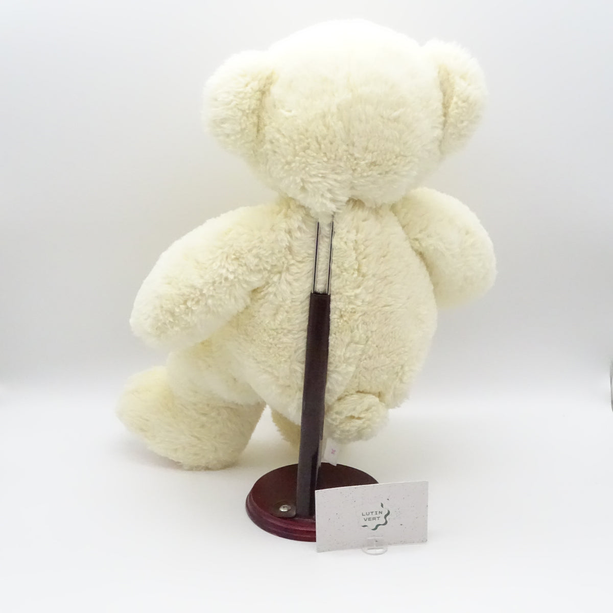 Peluche ours blanc NICOTOY - Dès 3 ans | Ref 15943
