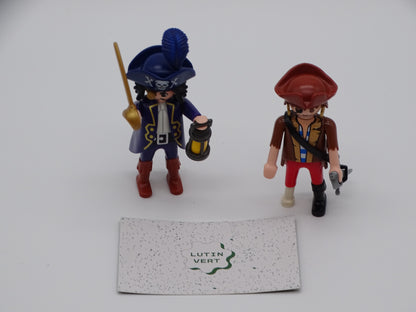 Lot de deux pirates et leurs accessoires d'occasion PLAYMOBIL - Dès 4 ans | Ref 13314