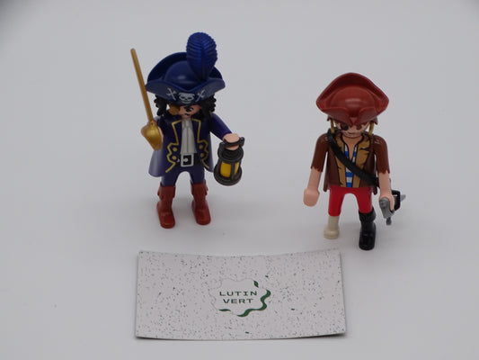 Lot de deux pirates et leurs accessoires d'occasion PLAYMOBIL - Dès 4 ans | Ref 13314