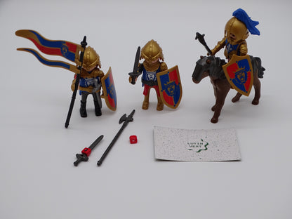 Playmobil pièce unique « Soldats à l’armure dorée » d'occasion PLAYMOBIL - Dès 4 ans | Ref 13315