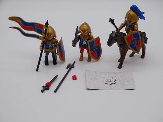 Playmobil pièce unique « Soldats à l’armure dorée » d'occasion PLAYMOBIL - Dès 4 ans | Ref 13315