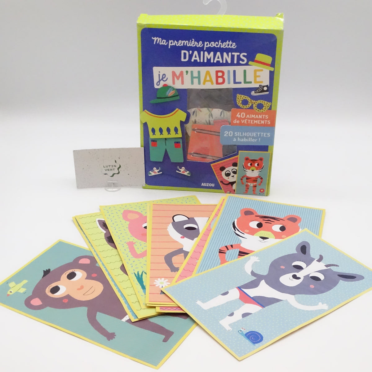 Je m’habille, ma première pochette d’aimants AUZOU - Dès 3 ans | Ref 15950