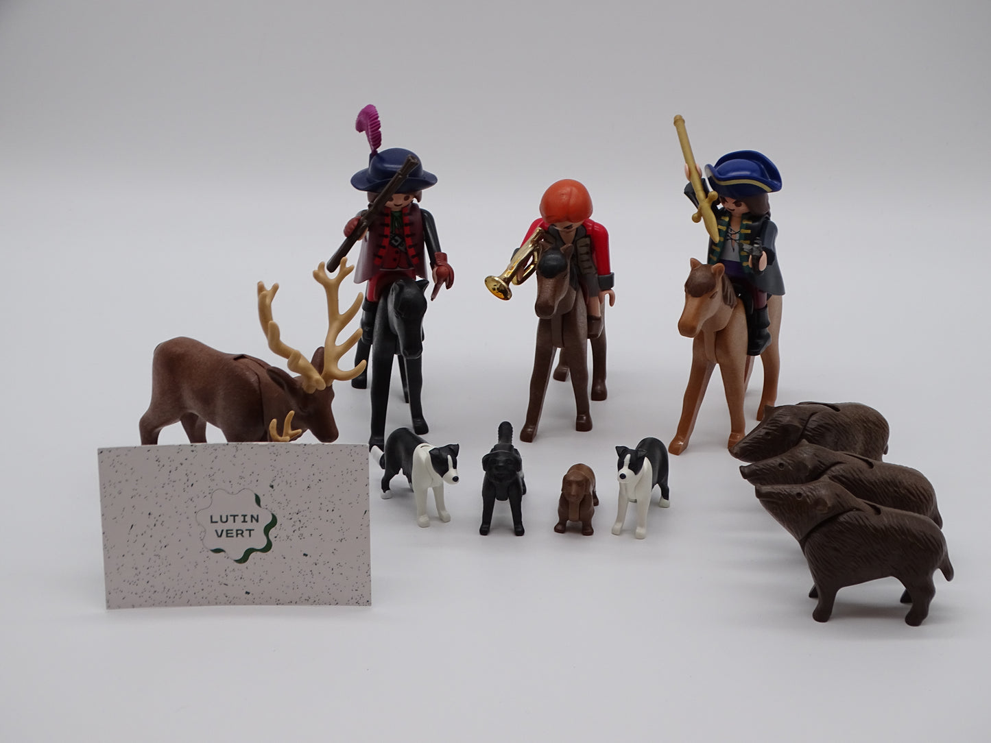 Playmobil pièce unique « Les chasseurs » d'occasion PLAYMOBIL - Dès 4 ans | Ref 13321