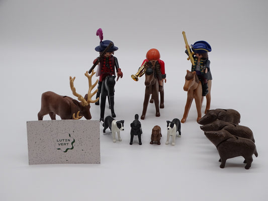 Playmobil pièce unique « Les chasseurs » d'occasion PLAYMOBIL - Dès 4 ans | Ref 13321