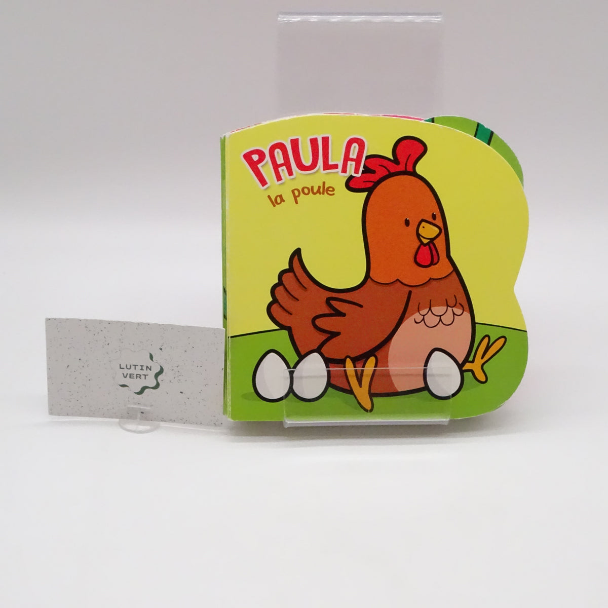 Lot de 4 livres ( Polo le poney, Paula la poule, Tembo l’éléphant, Toko le singe ) CARAMEL - Dès 3 mois | Ref 15949