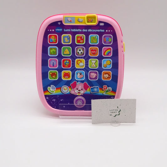 Lumi – tablette rose VTECH - Dès 9 mois | Ref 15948