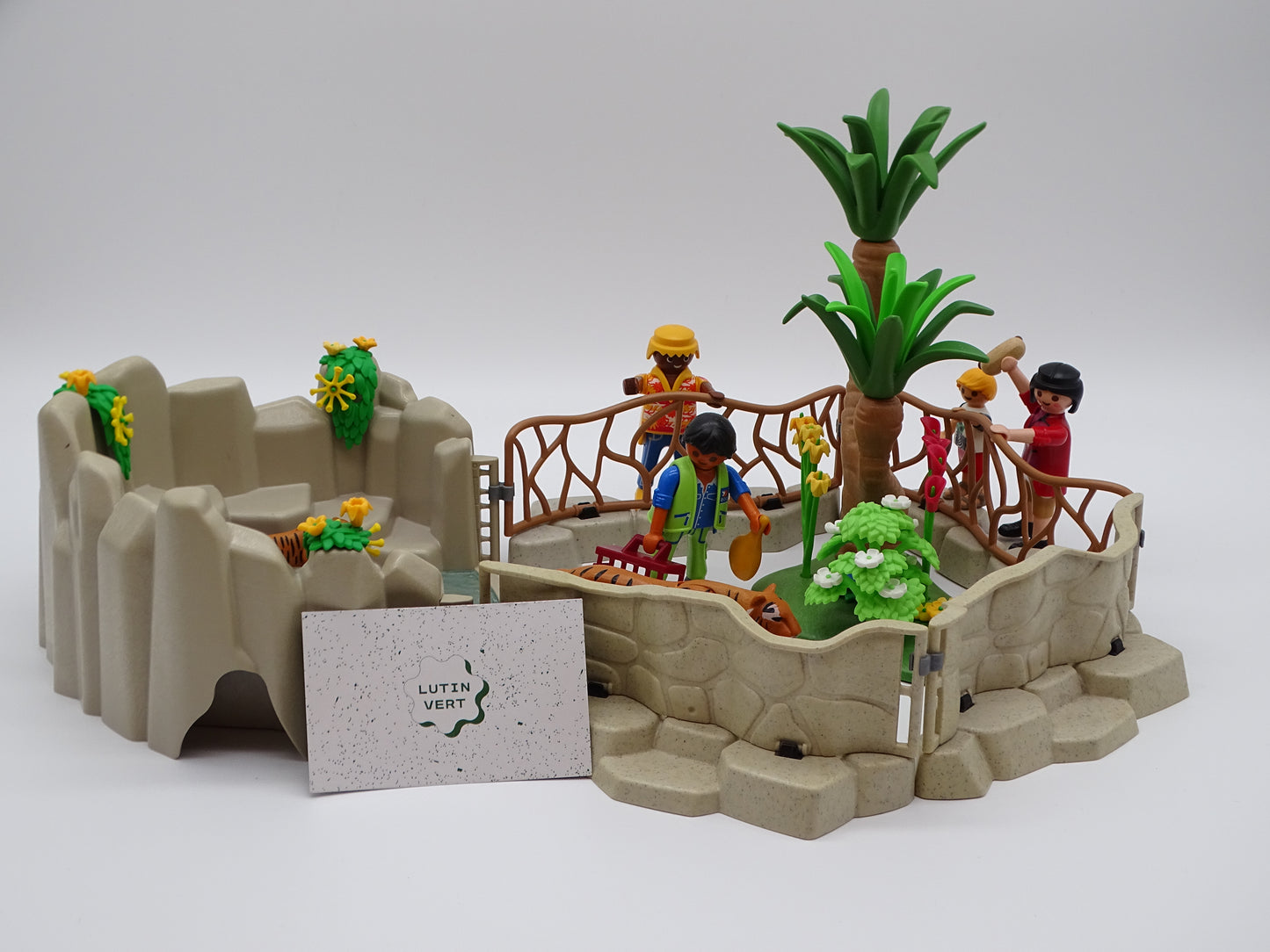 Playmobil pièce unique « Parc aux tigres » d'occasion PLAYMOBIL - Dès 4 ans | Ref 13316