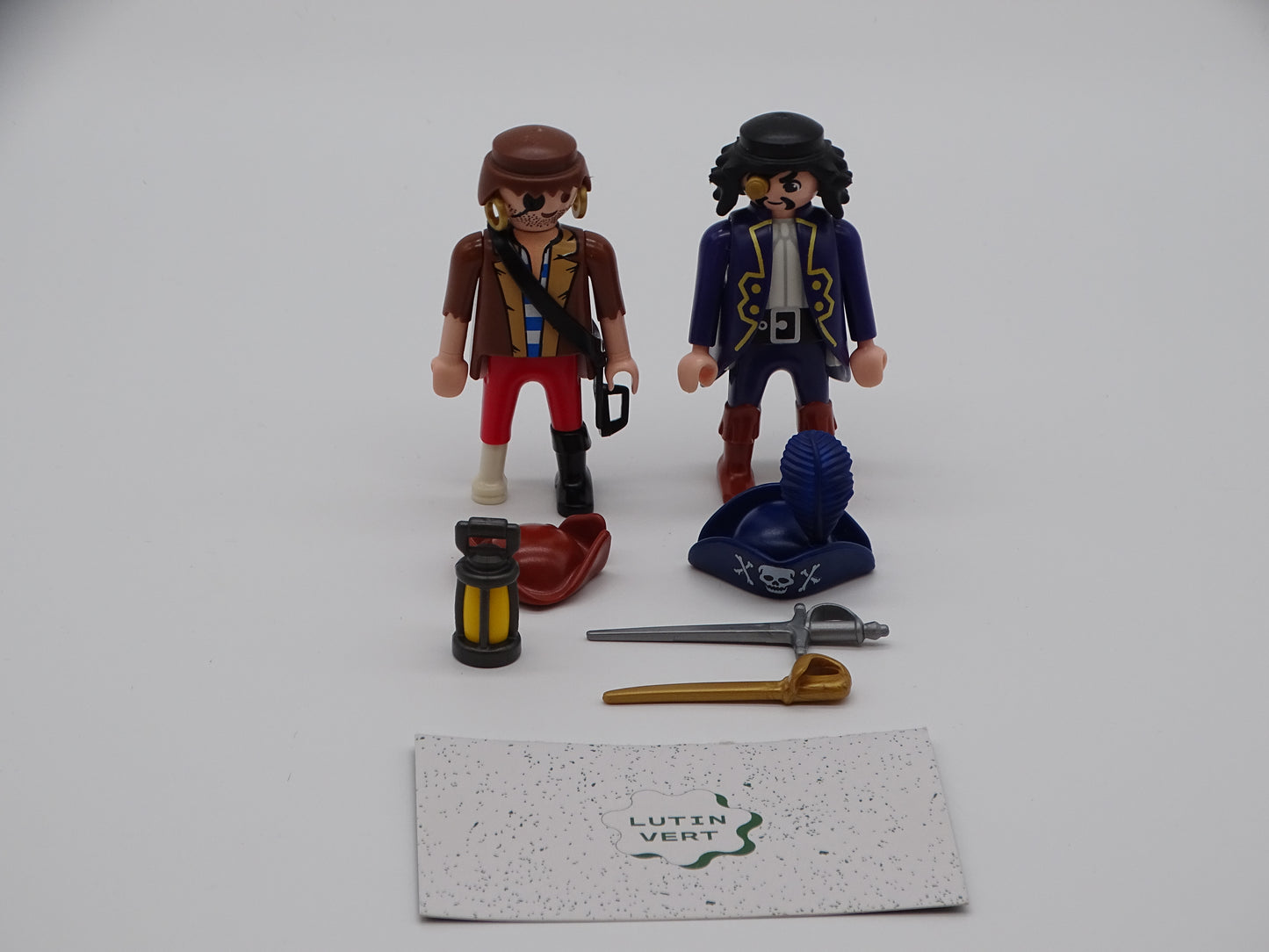 Lot de deux pirates et leurs accessoires d'occasion PLAYMOBIL - Dès 4 ans | Ref 13314