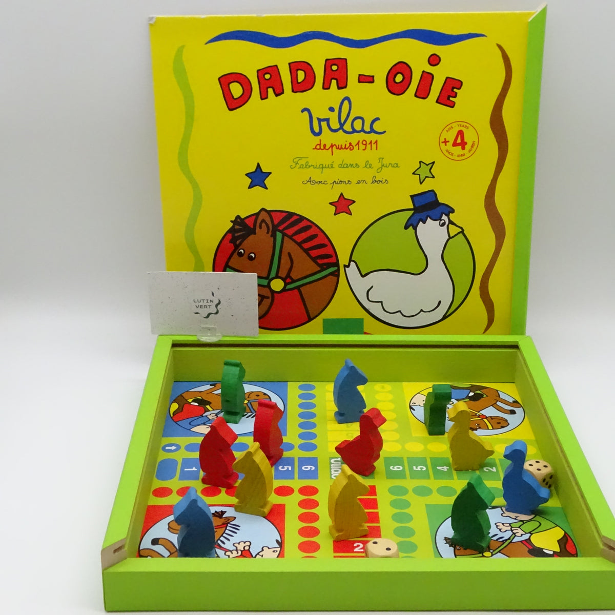 Jeu de Dada et jeu de l’oie VILAC - Dès 4 ans | Ref 15952