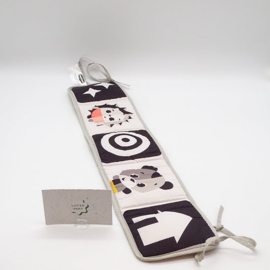 Livre sensoriel (theme noir et blanc) TINYLOVE - Dès 6 mois | Ref 15954