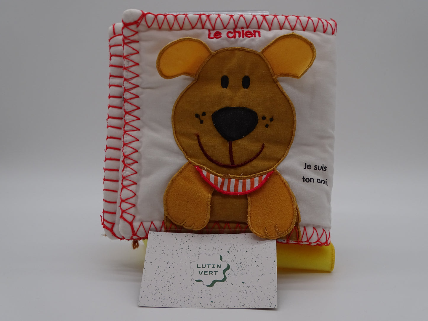 Livre en tissus « Coucou ! Qui est là ?» d'occasion ÉDITIONS QUATRE FLEUVES - Dès 6 mois | Ref 13332