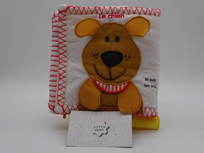 Livre en tissus « Coucou ! Qui est là ?» d'occasion ÉDITIONS QUATRE FLEUVES - Dès 6 mois | Ref 13332