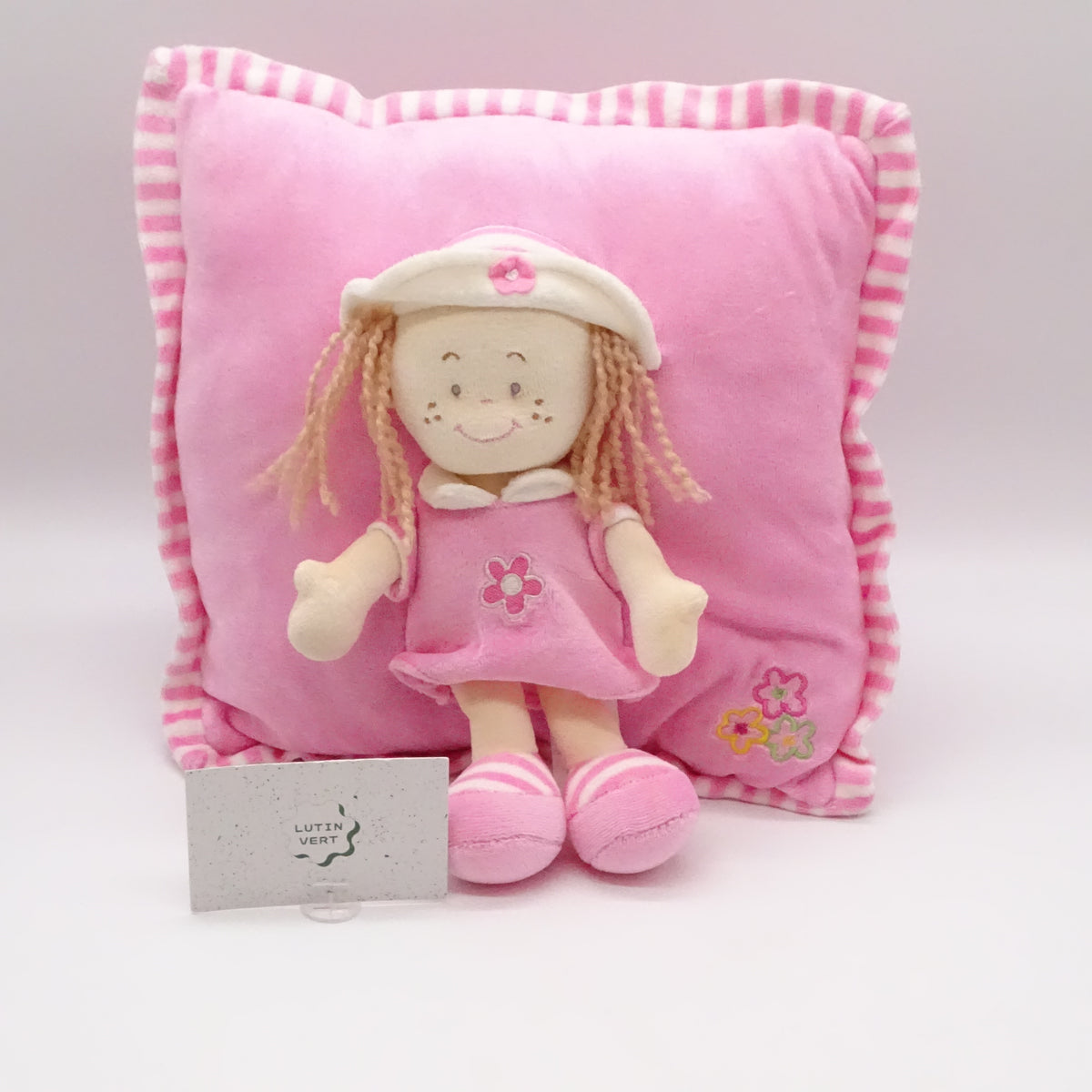 Coussin avec poupée GIFI - Dès 3 ans | Ref 15959