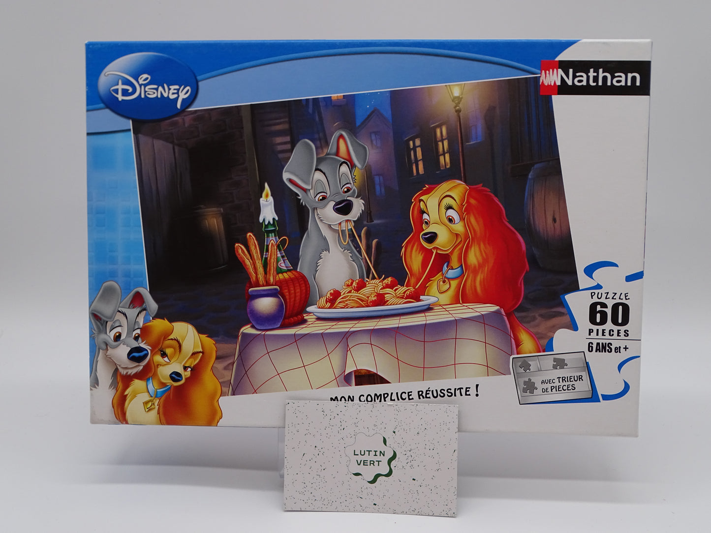 Puzzle La Belle et le Clochard d'occasion NATHAN - Dès 6 ans | Ref 13330