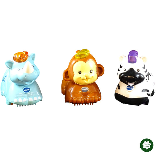 3 Animaux de la jungle electronique d'occasion VTECH - Dès 3 ans | Ref 9261
