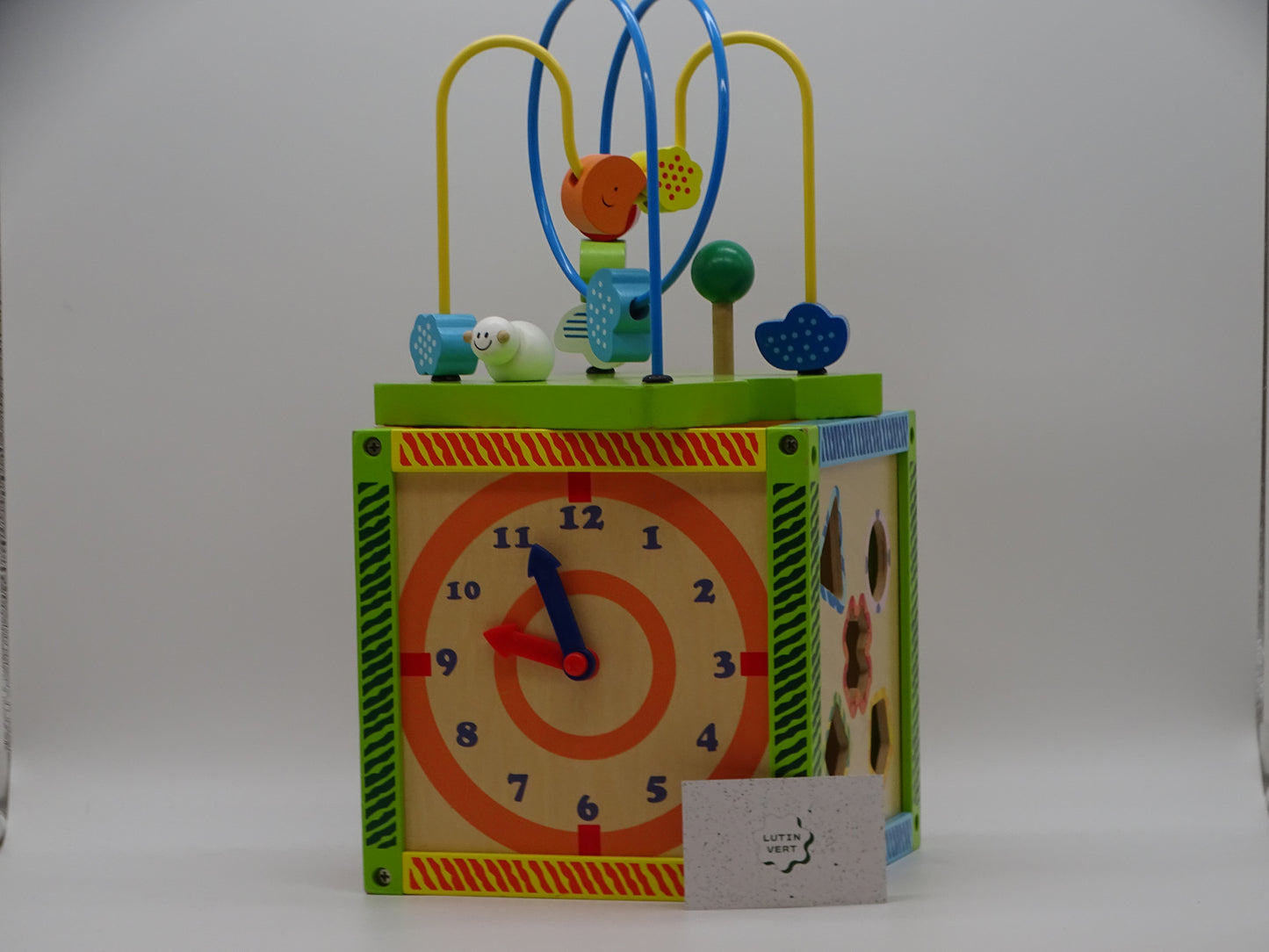 Cube d’activité en bois d'occasion EICHHORN - Dès 1 an | Ref 13327