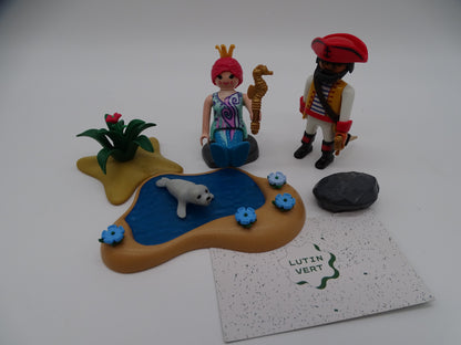 Playmobil pièce unique « La Sirène et le Boucanier » d'occasion PLAYMOBIL - Dès 4 ans | Ref 13345